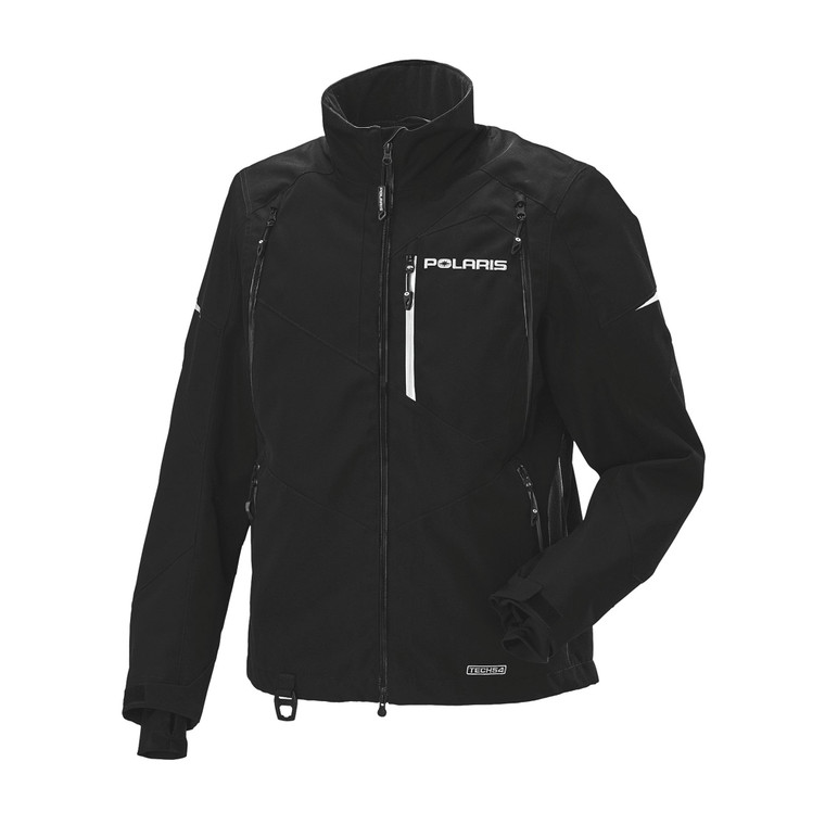 Polaris Revelstoke Mountain Shell Snowmobile Jacket Black