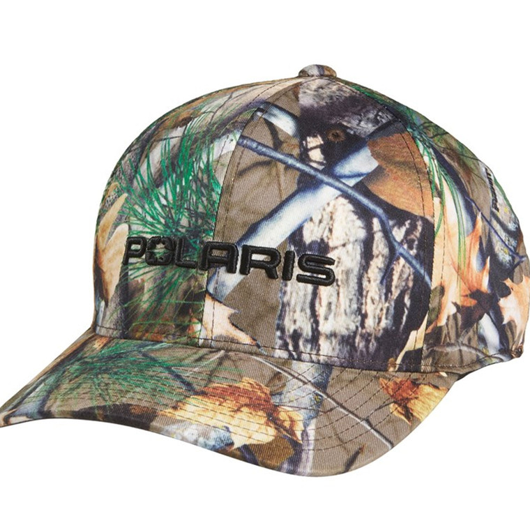Polaris 2861527 Mens Stealth Camo Cap Durable Flexfit Spandex Snapback Hat
