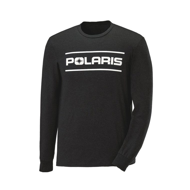 Polaris Dash Long Sleeve T-Shirt Black/White