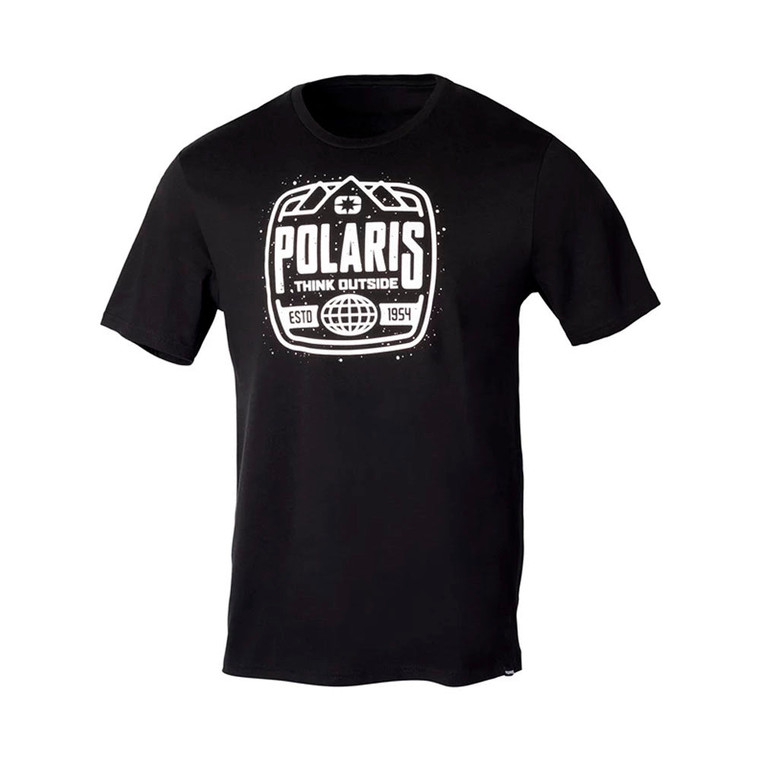 Polaris Stamp Short Sleeve T-Shirt Black