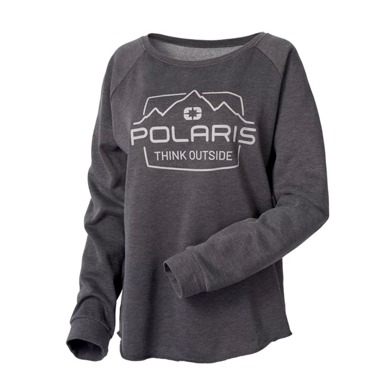 Polaris Adventure Crew Sweatshirt Sweater Black