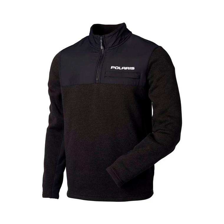 Polaris Titan Mid-Layer 1/4 Zip Sweatshirt Sweater Black