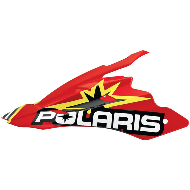 Polaris 2864190 OEM Red Gloss Tenacity Replacement Visor Demon 1.1 Snowmobile Helmet