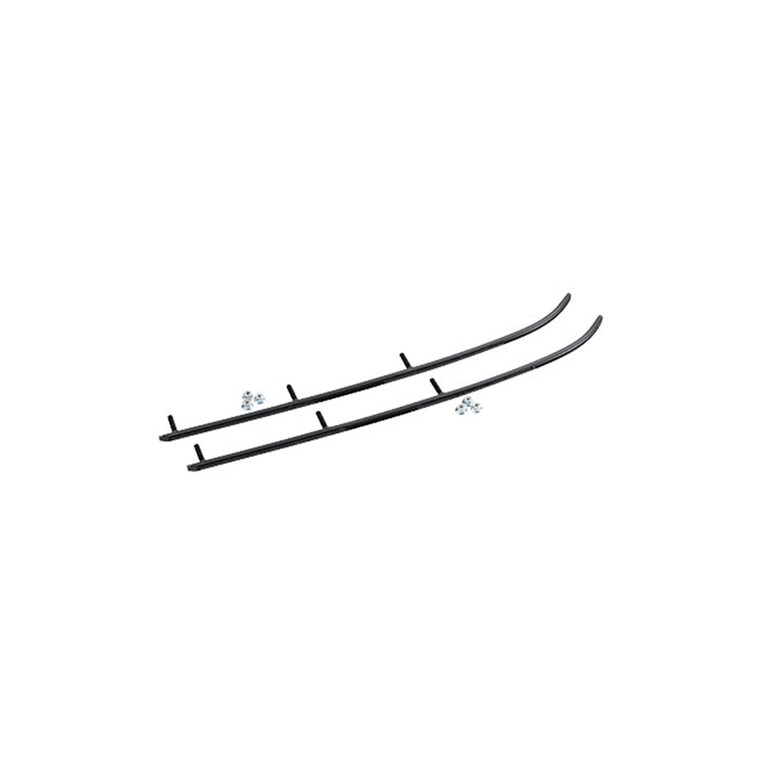 Polaris 2877881 60 Degree 8" Black RMK Skag Carbide Snowmobile Ski Kit Genuine OEM