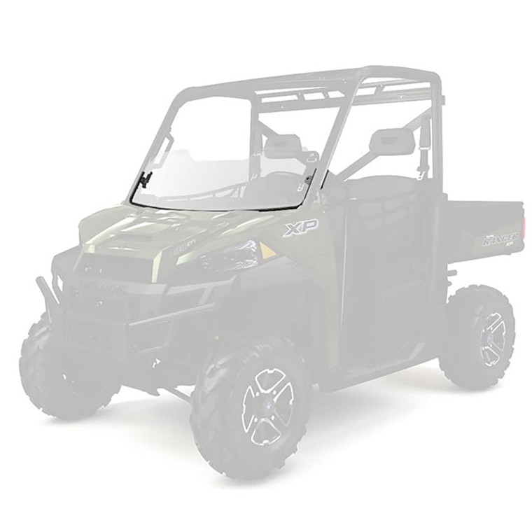 Polaris 2878756 Lock & Ride Polycarbonate Half Windshield 2016-2020 Ranger 570 Full Size