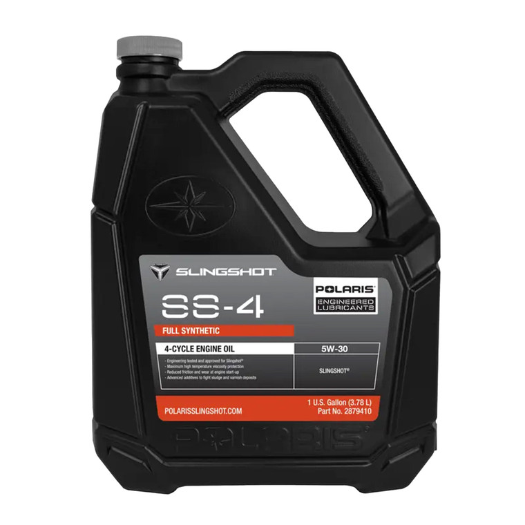 Slingshot 2879410 Polaris SS-4 5W-30 Oil (1 Gallon) Full Synthetic