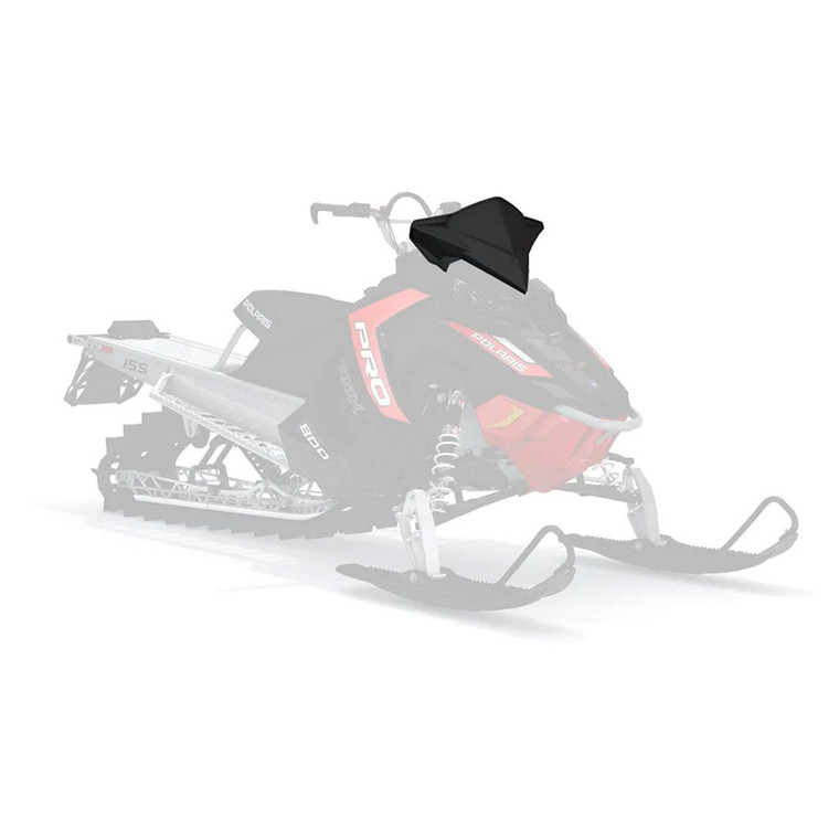 Polaris 2881055 13" Black Deep Snow Mid Windshield Axys Rush Switchback Titan RMK SKS