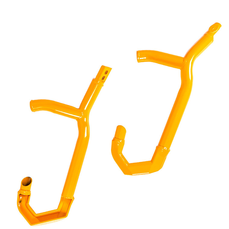 Polaris 2881584-446 Genuine OEM Spectra Orange Front Extreme Bumper Attachment Fits