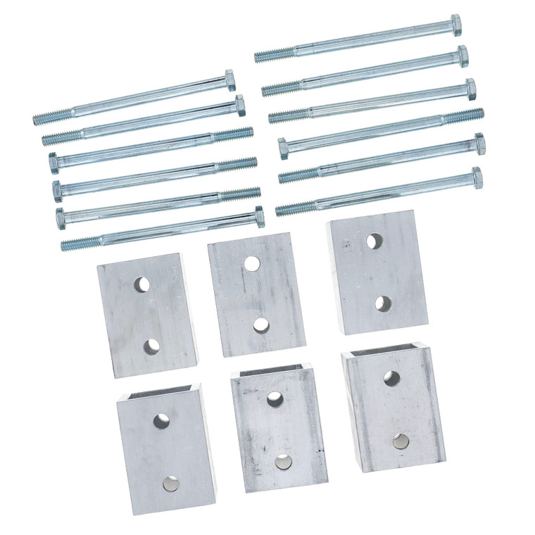 Polaris 2882992 Caliber V-Front Ramp Shield Adapter Kit for Aluma Sledbed