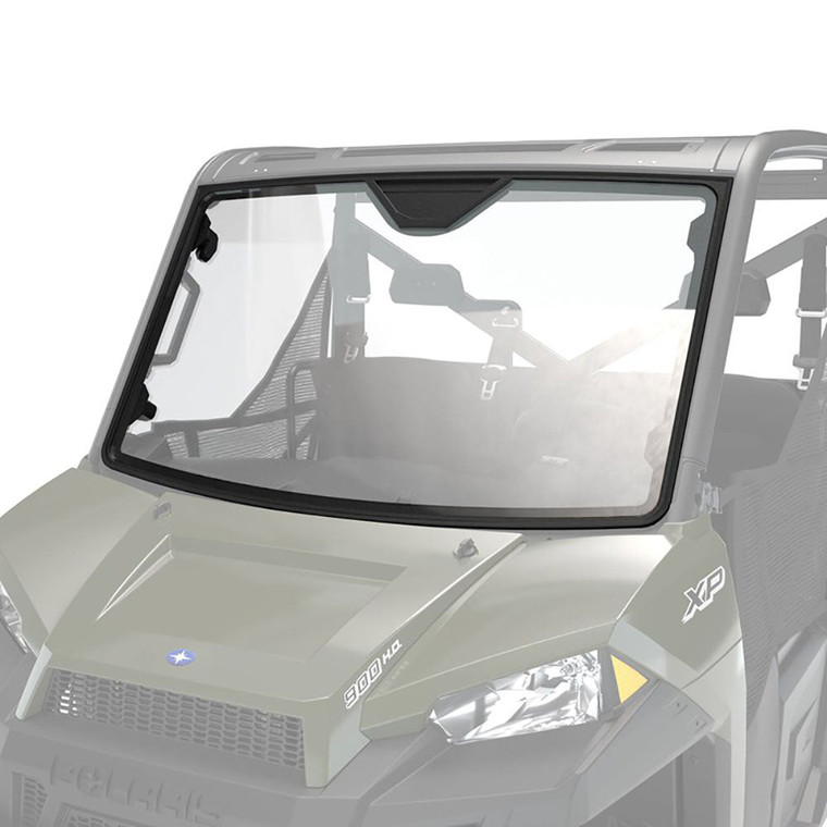 Polaris 2889030 Lock & Ride Clear Full Glass Windshield 2013-2023 Ranger 1000 XP Crew 900