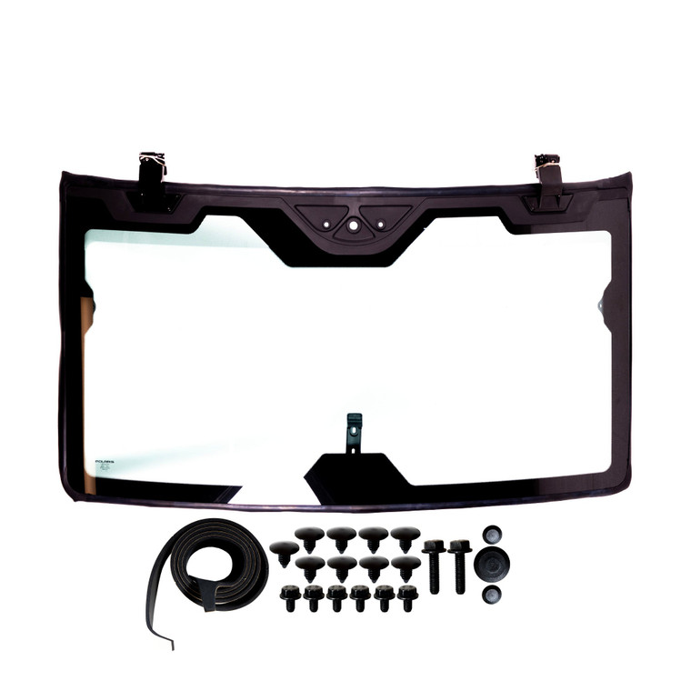 Polaris 2889086 Fixed Glass Windshield Lock & Ride Perfect Fit Durable Shielding
