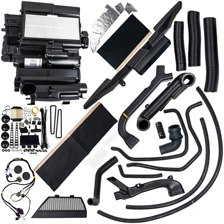 Polaris 2889745 Heater Kit Defrost Three Cooling Fan Speeds Dash-Mounted Control