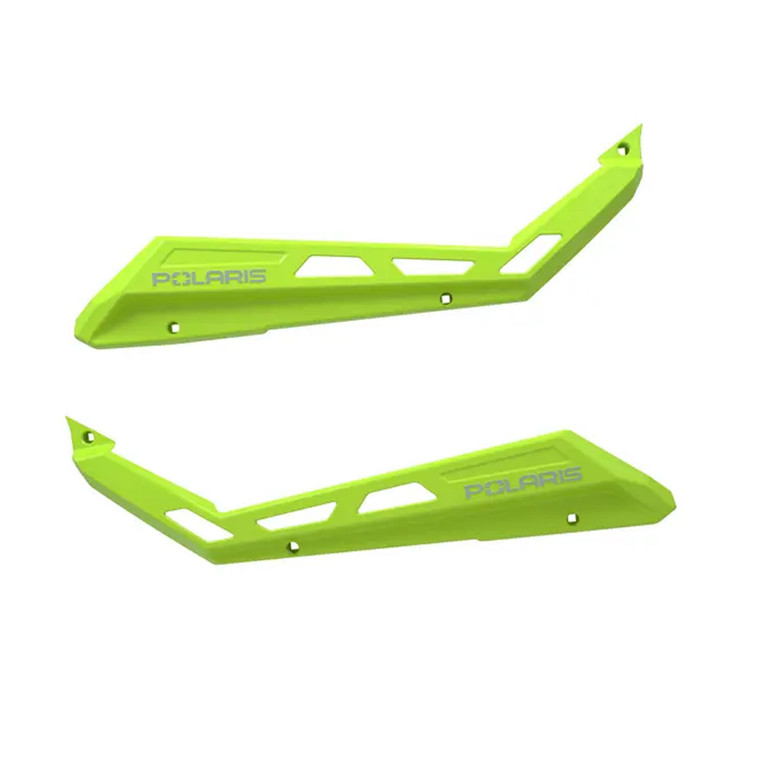 Polaris 2890394-801 Neon Lime Low Profile Rock Sliders 2-Seat RZR Pro S R