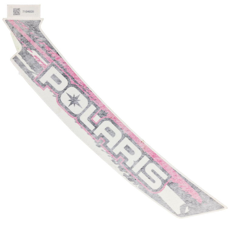 Polaris 7184929 Pink Front Left Hand Cover Decal Outlaw 110