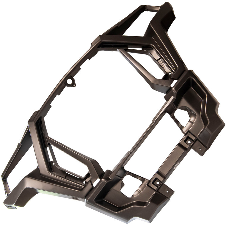 Polaris 5454743-632 Titanium Metallic Front Fascia 2019 2022 RZR 4 Turbo XP