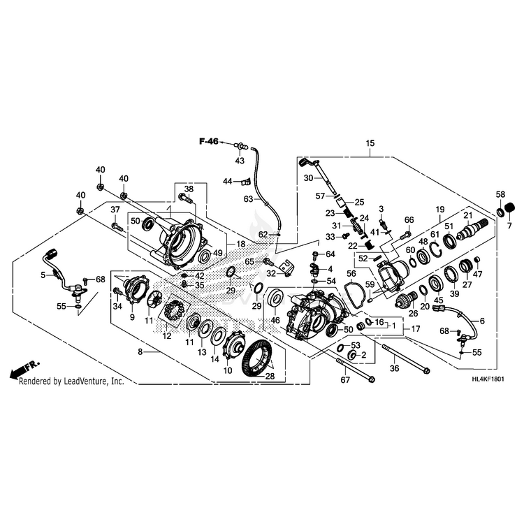 Honda - Clip, Wire Harness (6Mm) (White) - 90654-SA4-003