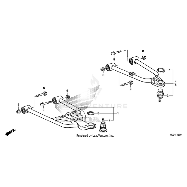 Honda - Circlip, Outer (40Mm) - 94514-40000