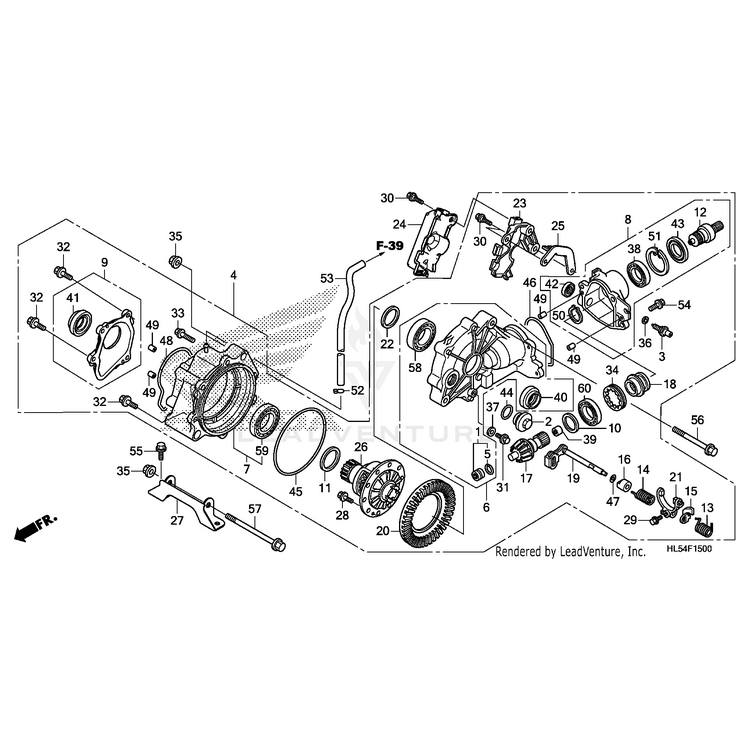 Honda - Shim E, Ring Gear (0.88) - 41584-HL1-A00