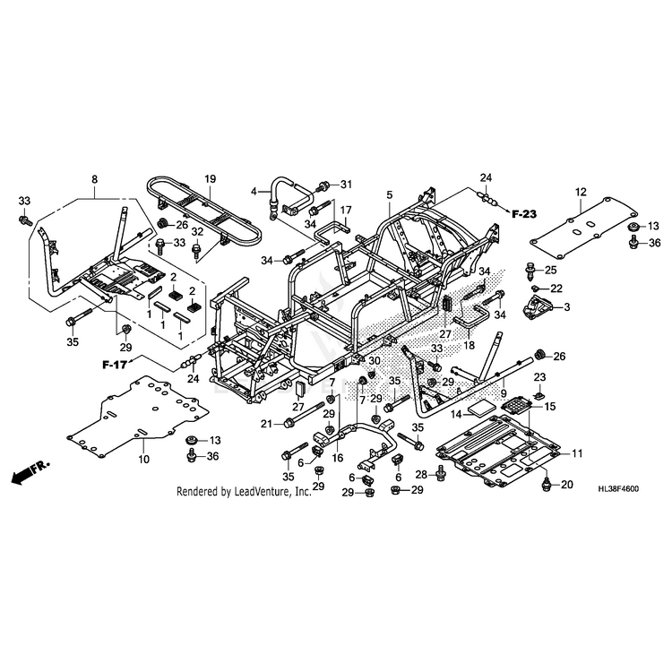 Honda - Collar, Engine Mounting - 50304-HL3-A00