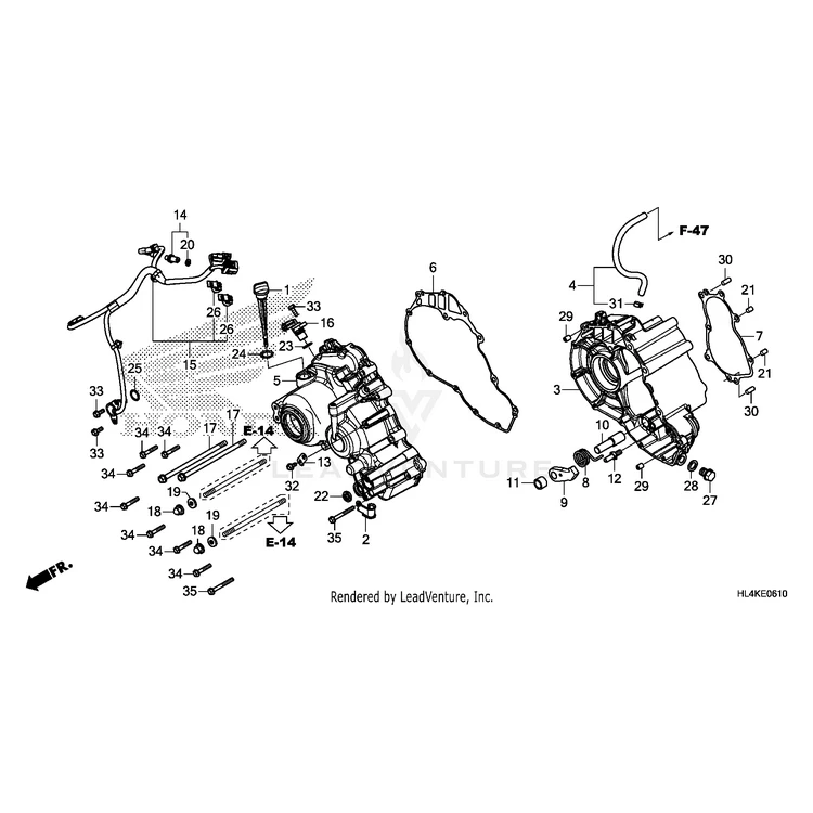 Honda - Switch Set, Neutral - 35600-HL4-305