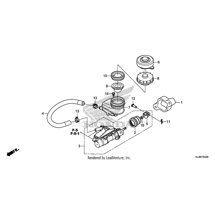 Honda - Reservoir - 46660-SNA-A01