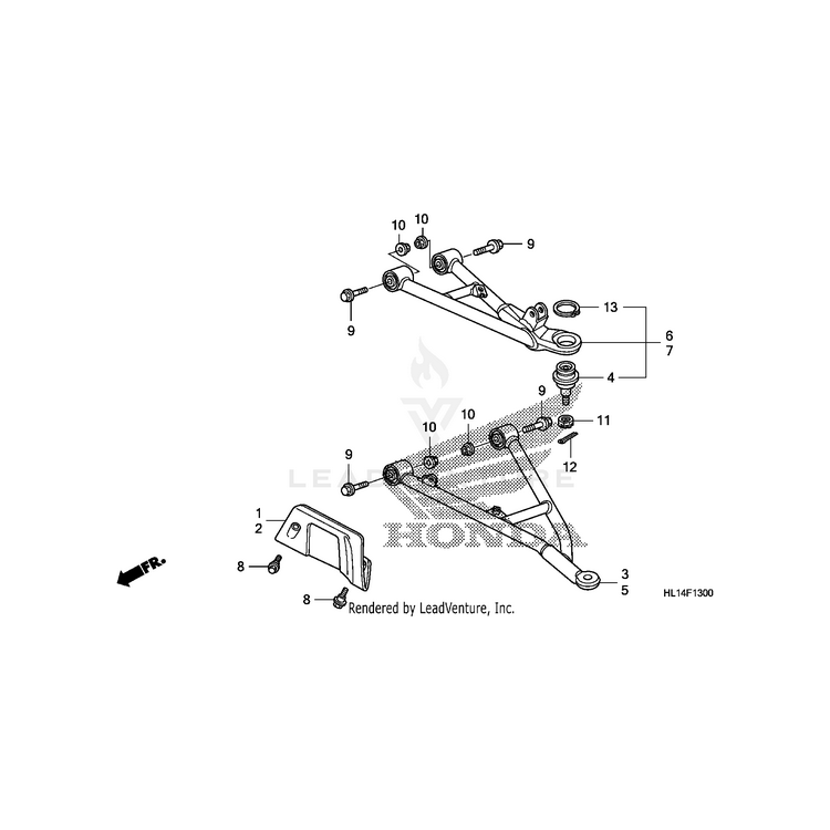 Honda - Joint A, Arm Ball - 51355-HL1-A01
