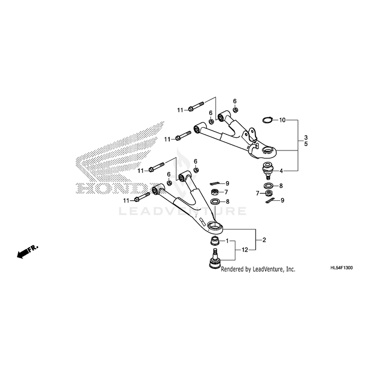 Honda - Joint, Front Ball (Lower) - 51220-S5A-J01