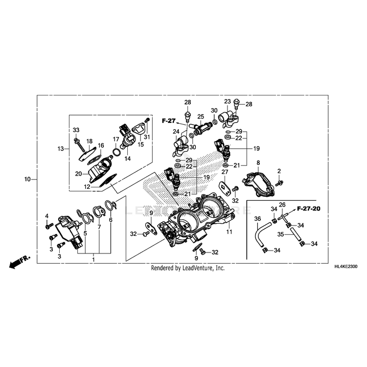 Honda - Sensor Set - 16060-HL4-003