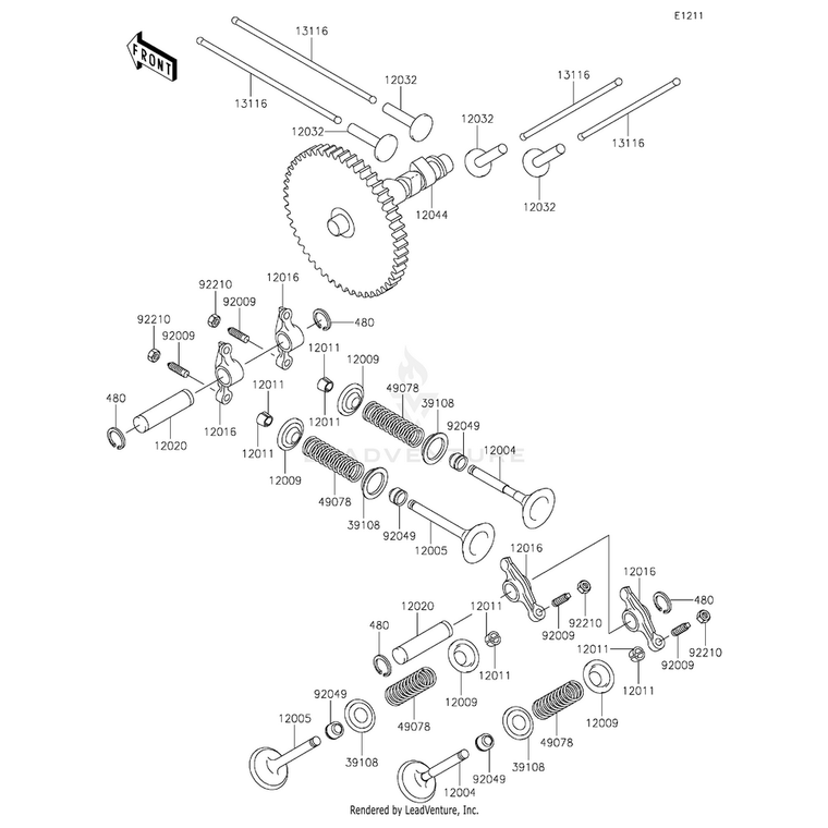 Kawasaki - Arm-Rocker - 12016-2056