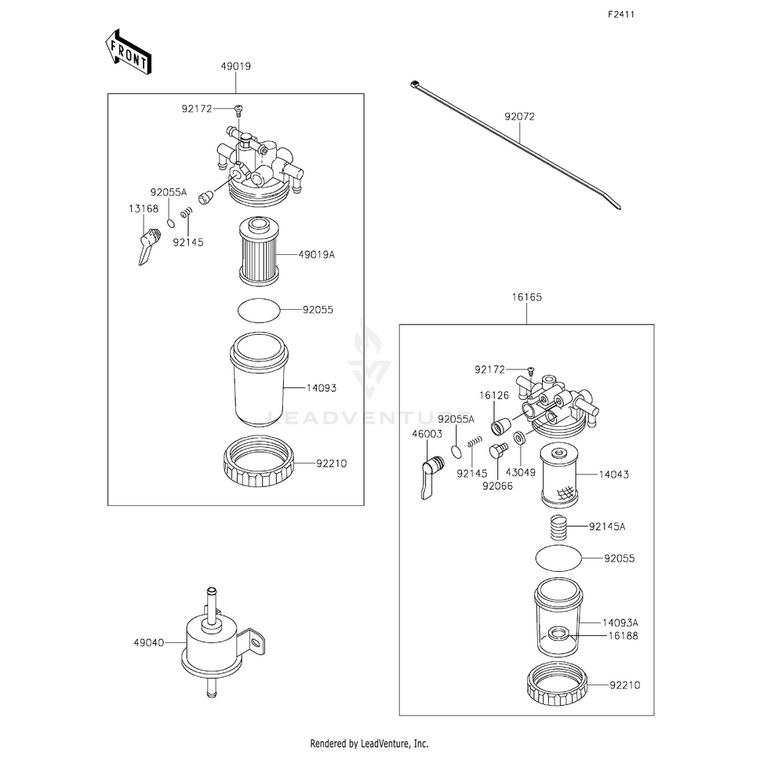 Kawasaki - Cover - 14093-0452