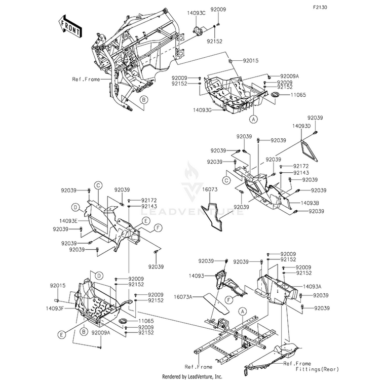 Kawasaki - Insulator - 16073-0898
