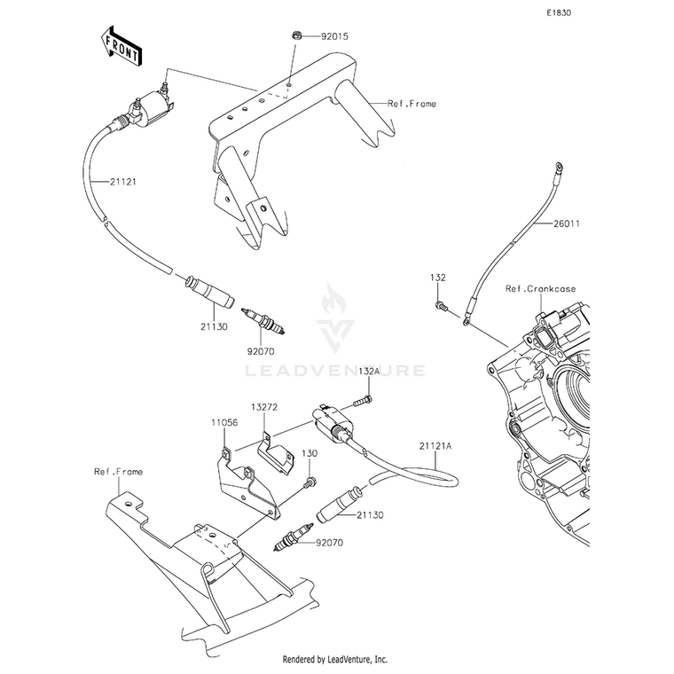Kawasaki - Wire-Lead - 26011-0712