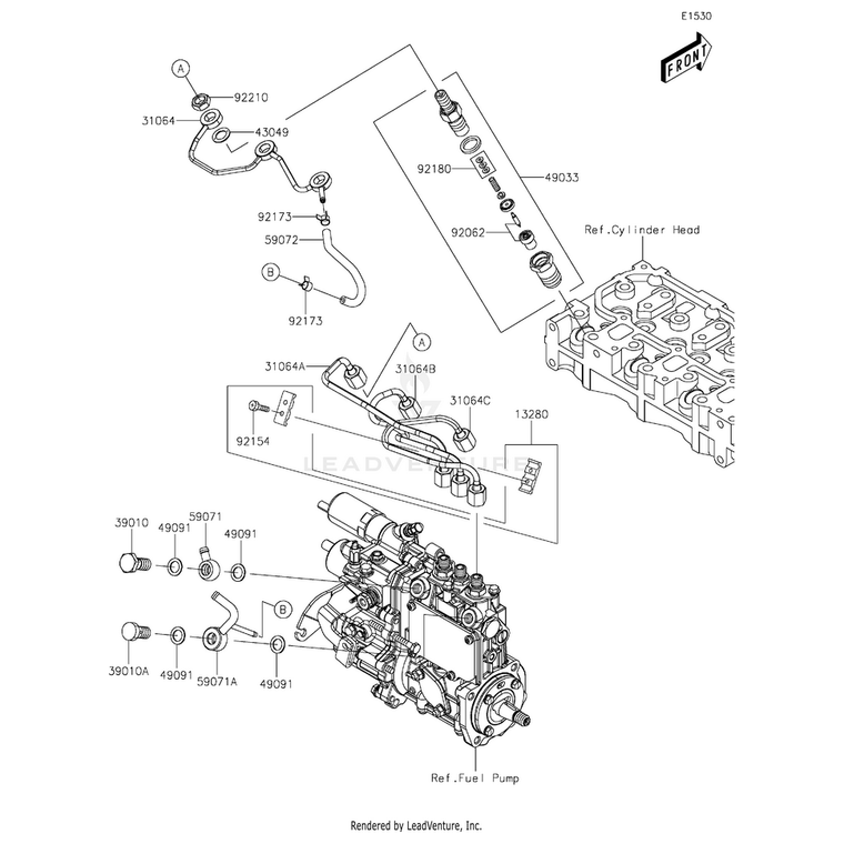 Kawasaki - Packing - 43049-0045