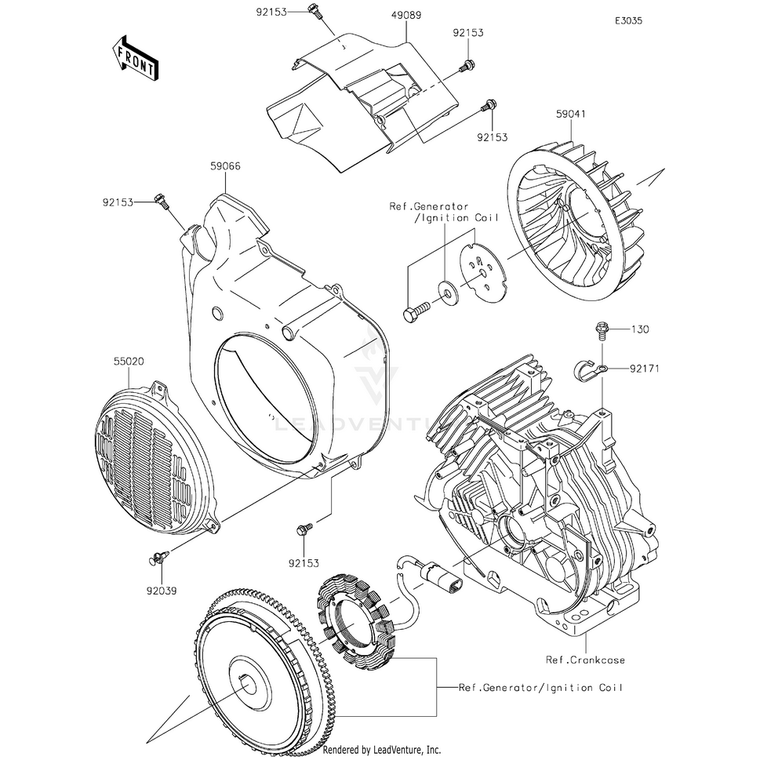 Kawasaki - Fan - 59041-0019