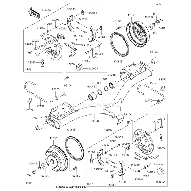 Kawasaki - Seal - 92093-1533
