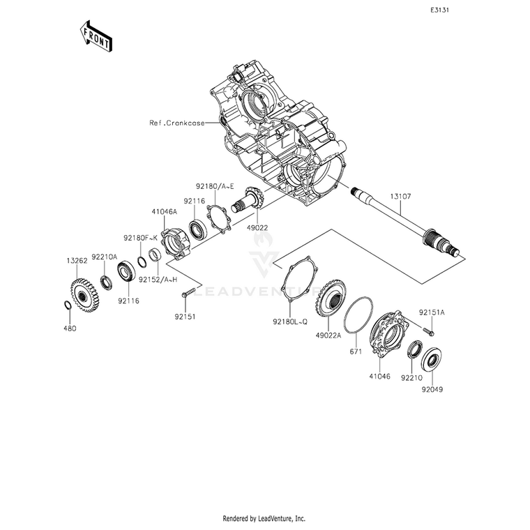 Kawasaki - Collar,30.2X37X13.4 - 92152-0950