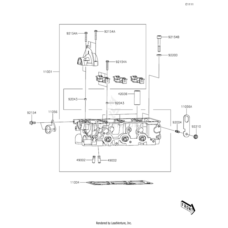 Kawasaki - Bolt,Socket - 92154-1590