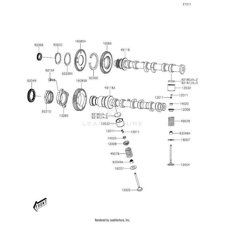 Kawasaki - Bolt,Socket,6X20 - 92154-1619