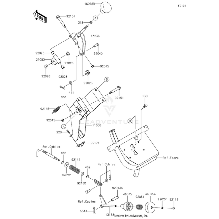 Kawasaki - Damper - 92160-3754