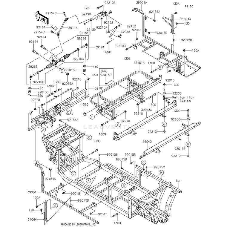 Kawasaki - Damper - 92161-1688