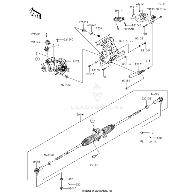 Kawasaki - Damper - 92161-2187
