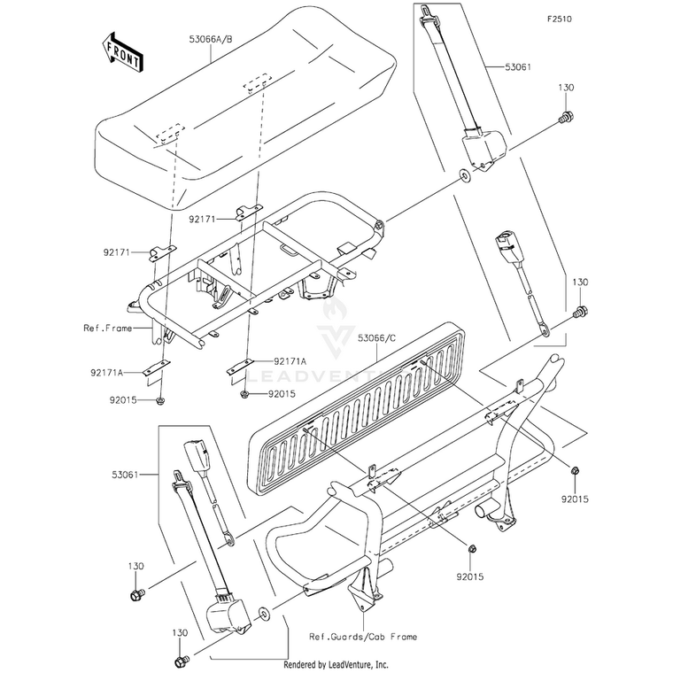 Kawasaki - Clamp - 92171-0441