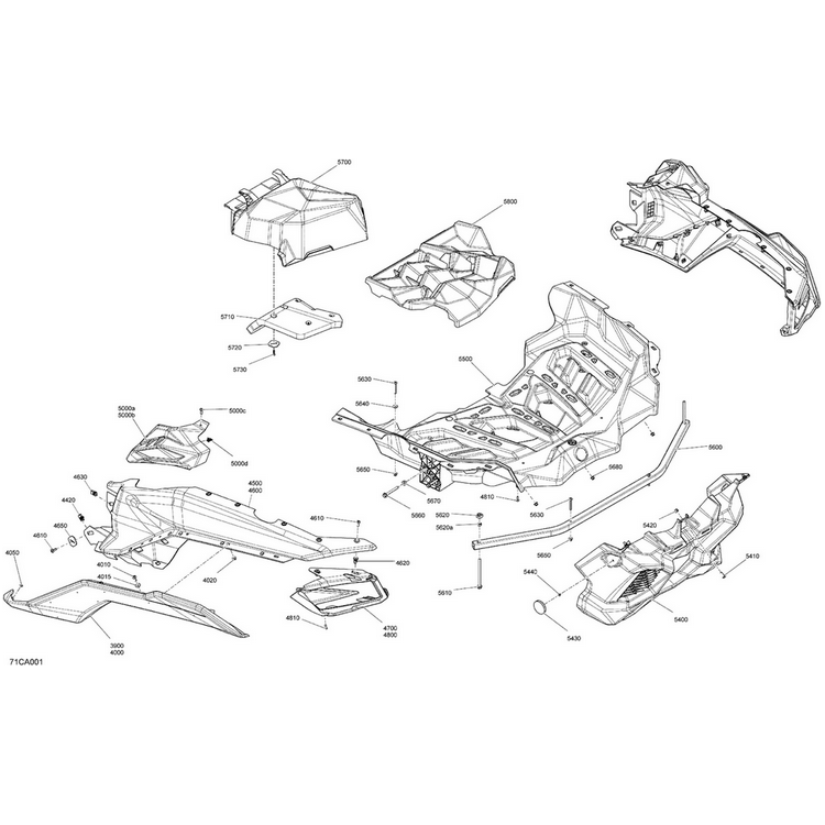 Can-Am - Hex. Flange Nut M8 - 233081416
