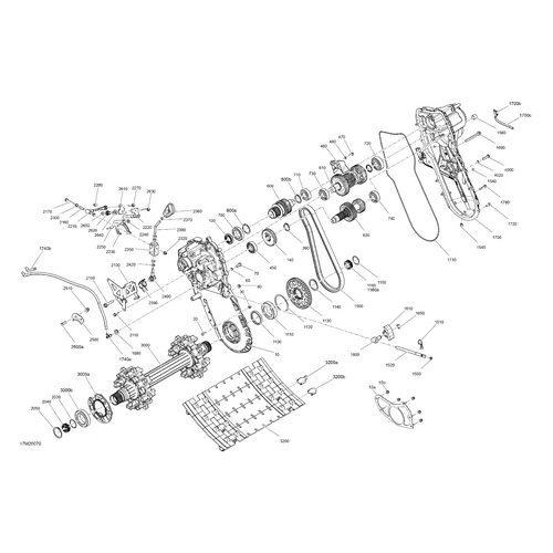 Can-Am - Hex. Flange Screw M6 X 45 - 207664544