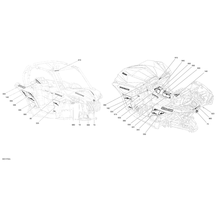 Can-Am - Intercooler Decal - 704905980