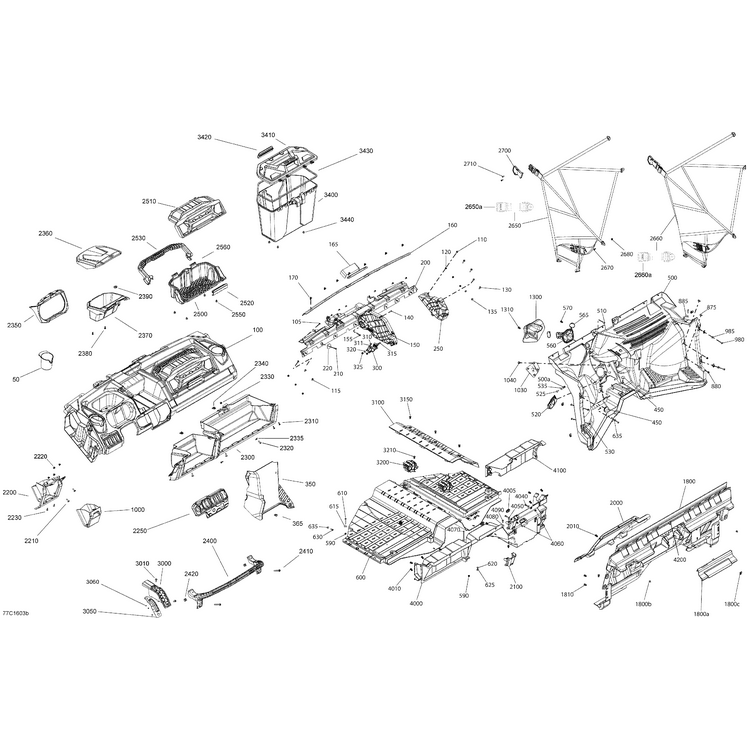 Can-Am - Shifter Deflector - 707900429