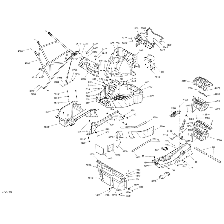 Can-Am - Deflector - 707900125