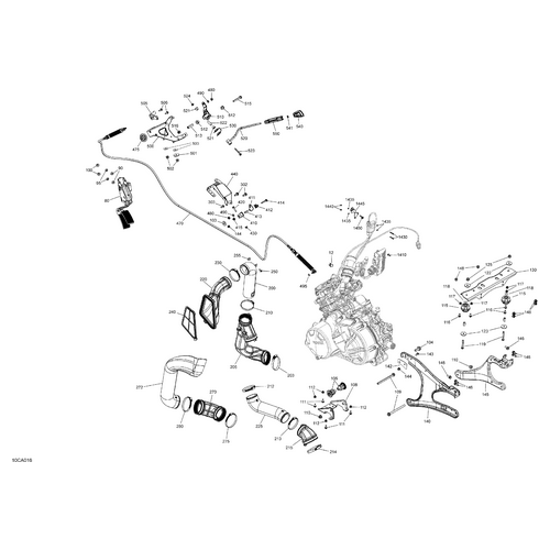 Can-Am - Front Engine Bracket - 707001989