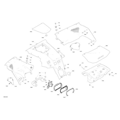Can-Am - Dash Support - 707900479