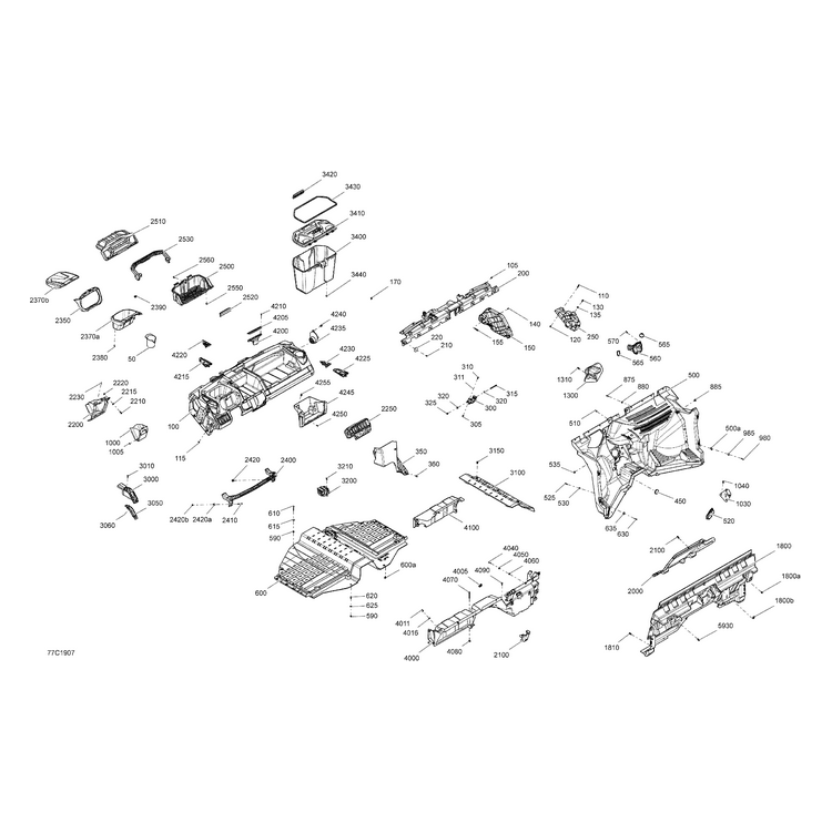 Can-Am - RH Grid - 707900436